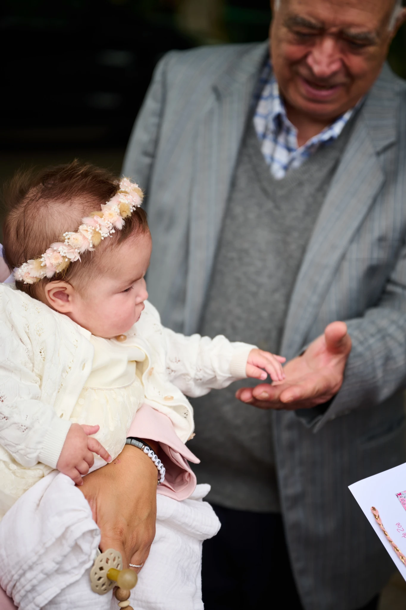 Détails & Liens familiaux – Reportage Baptême Lot